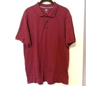 Old Navy Rusty Red Polo sz Large